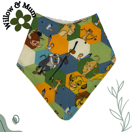 Baby Bandanna Bib | Ling King Checks