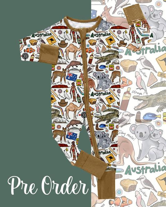 PRE ORDER Organic Growsuit | Aussie Aussie Aussie