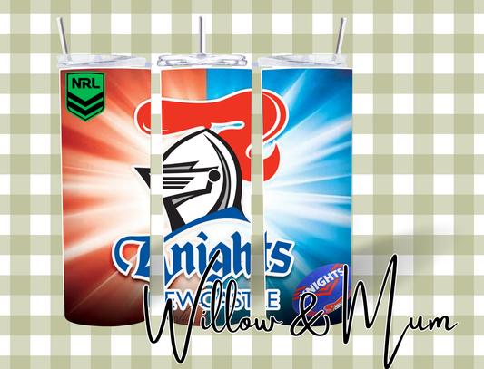 20oz Straight Tumbler | NRL | Knights