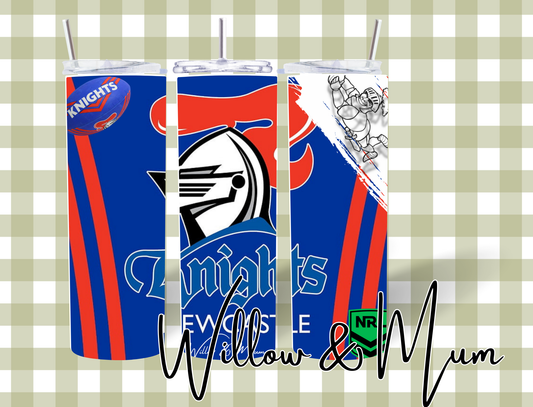 20oz Straight Tumbler | NRL | Knights