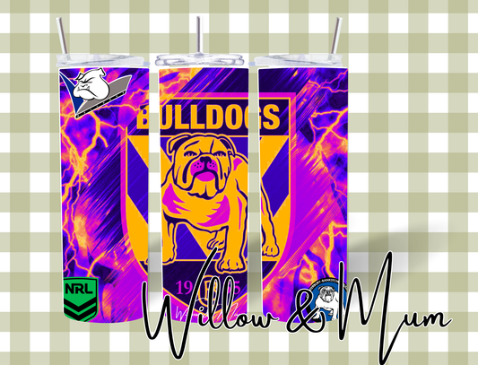 20oz Straight Tumbler | NRL | Bulldogs