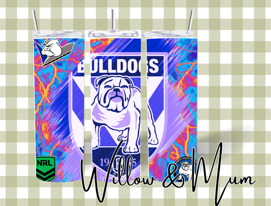 20oz Straight Tumbler | NRL | Bulldogs