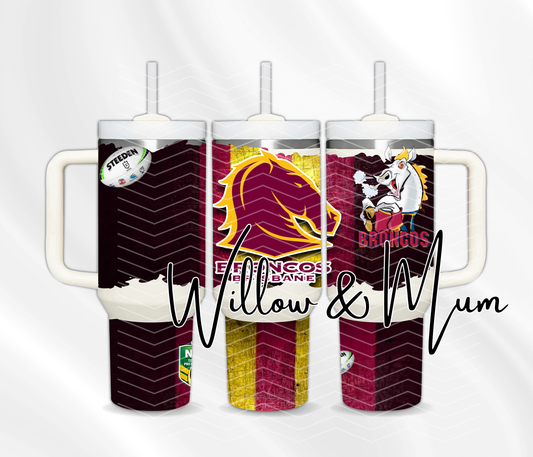 40oz Tumbler | NRL | Broncos