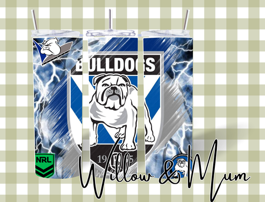 20oz Straight Tumbler | NRL | Bulldogs