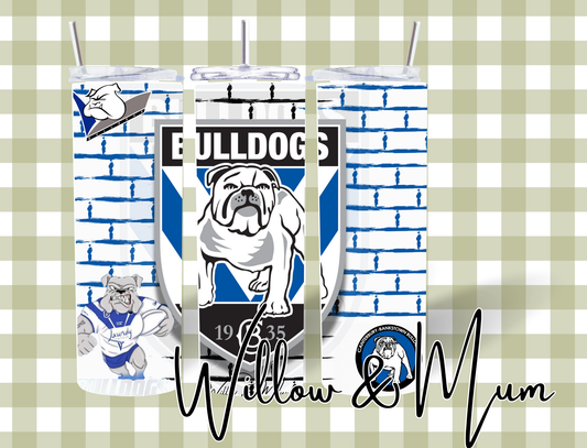 20oz Straight Tumbler | NRL | Bulldogs