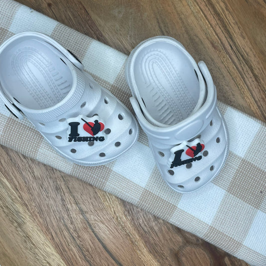 Shoe Charm | 8 | 1 love fishing