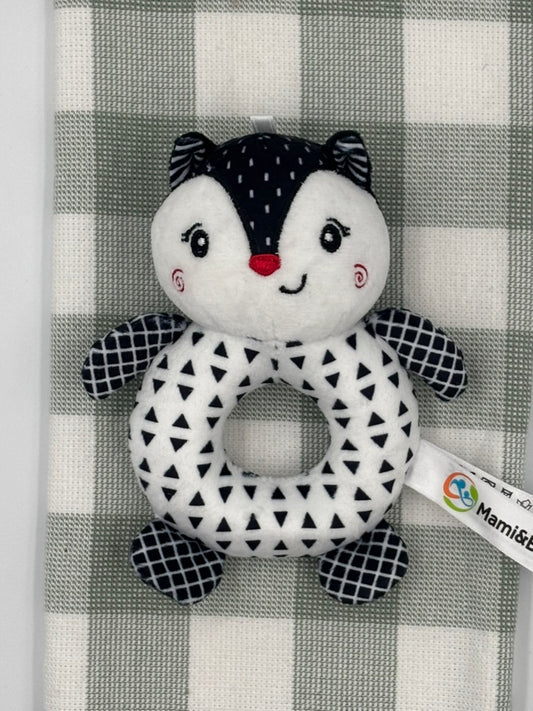 Black & White Rattle| Fox