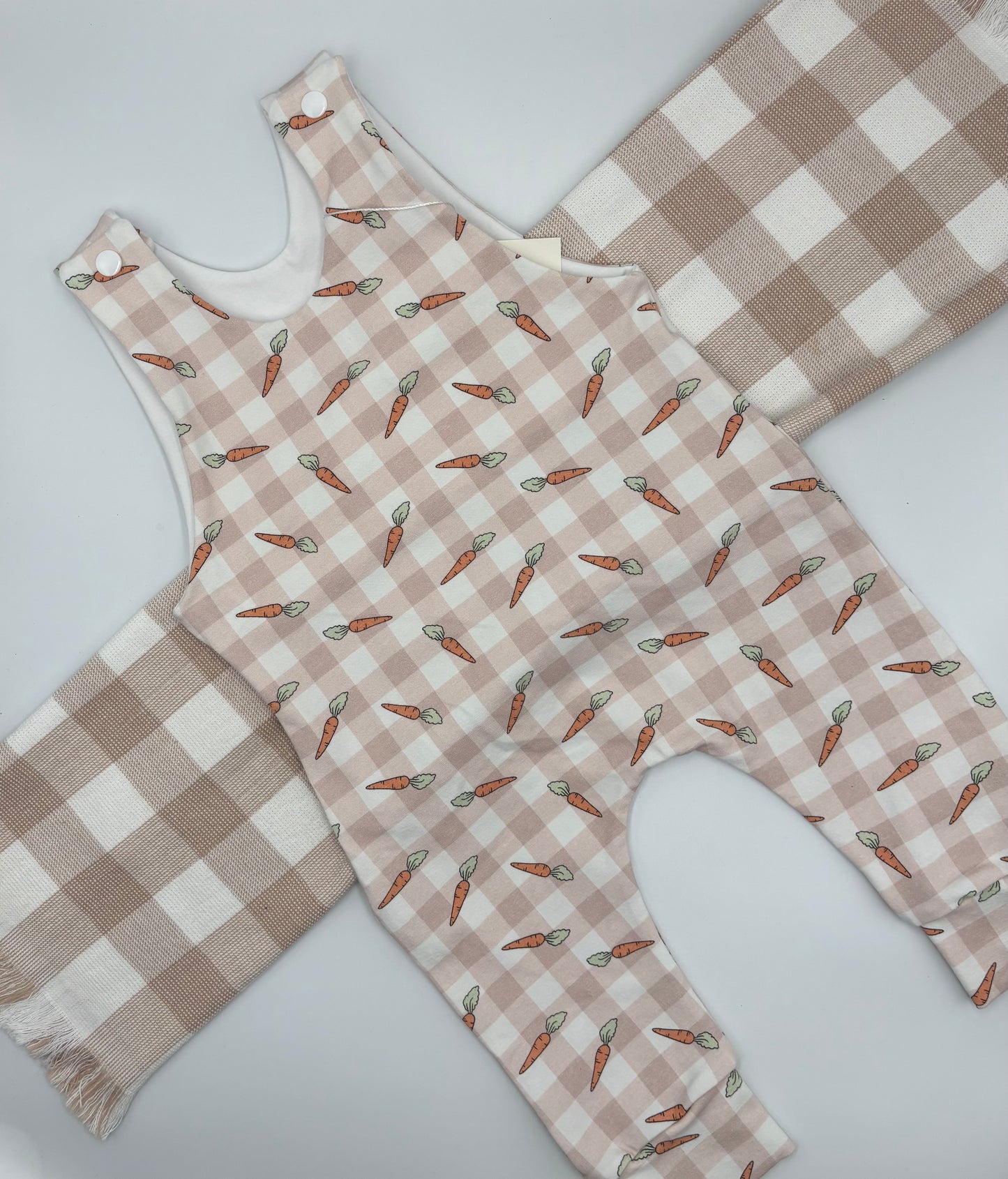 Carrots Beige Romper