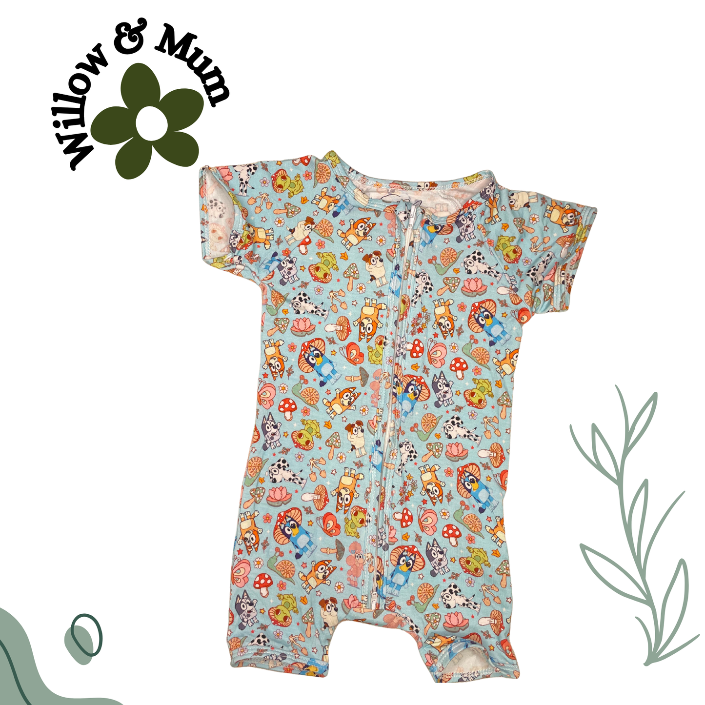 Blues Adventure's Organic Romper