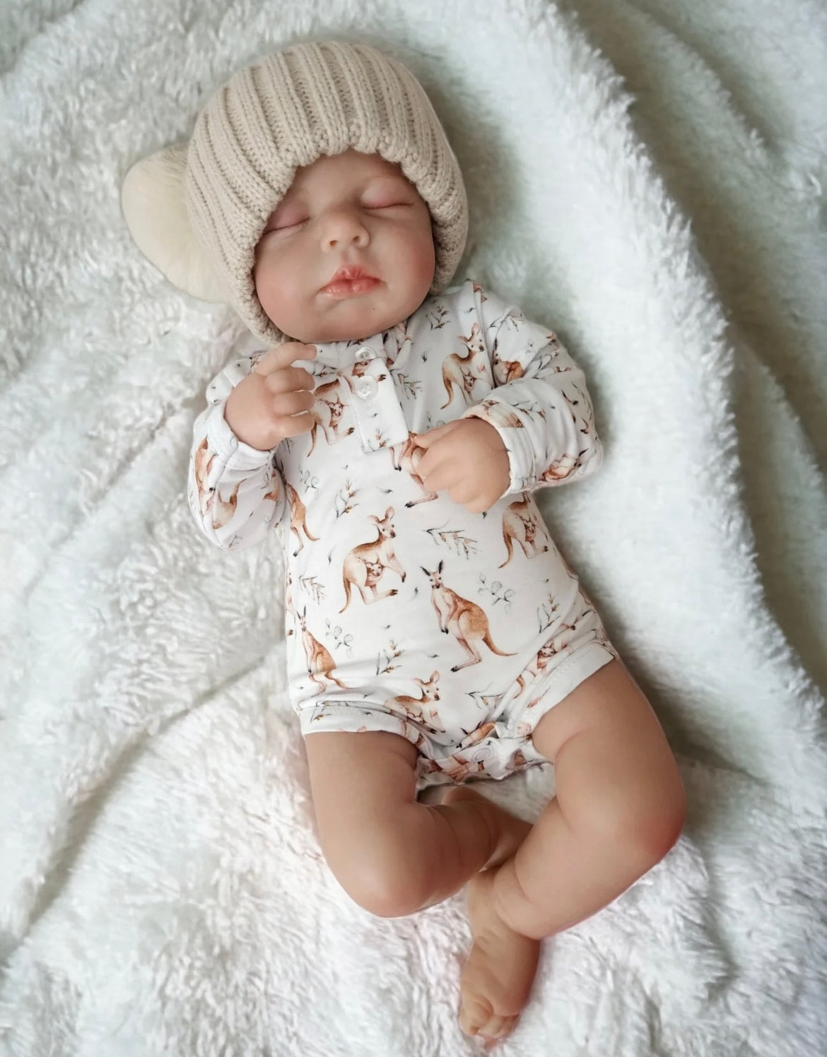 Organic Kangaroo Bodysuit | Baby