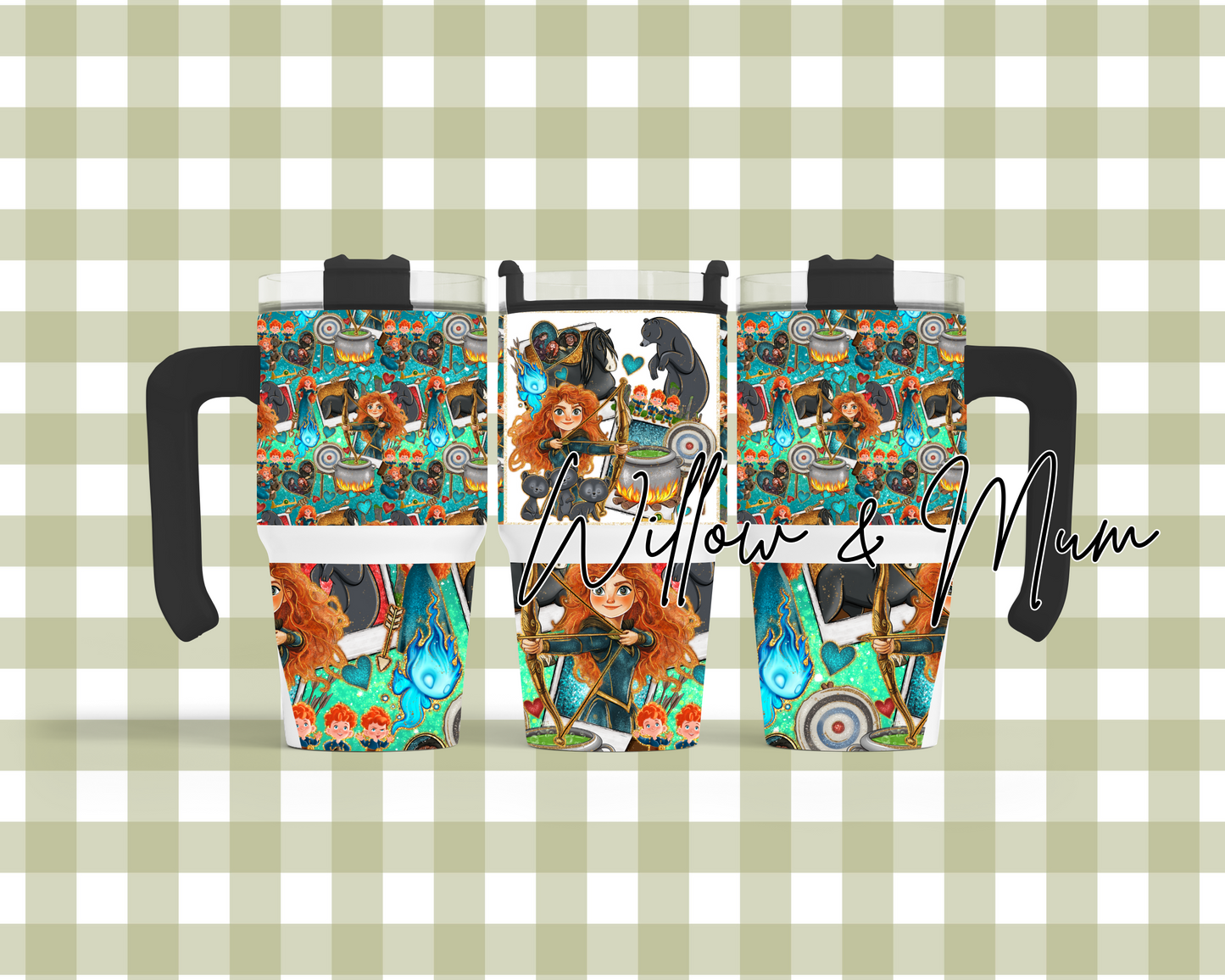 20oz Tumbler w Handle | 34