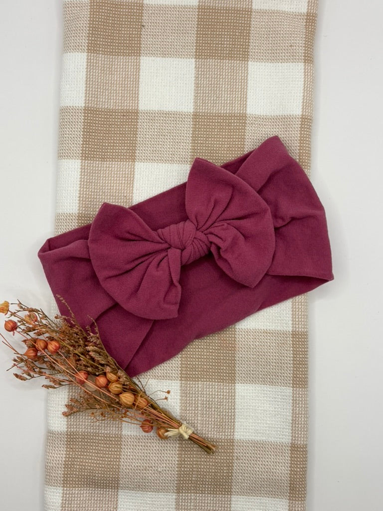Baby | Hair Bow | Purple