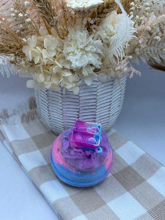 Bath Bomb | Unicorn Farts Toy W bubble frosting