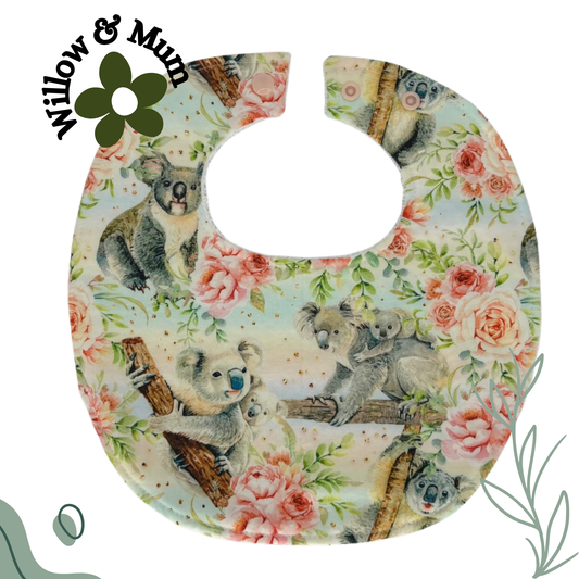 Baby Bib | Rosie Koalas