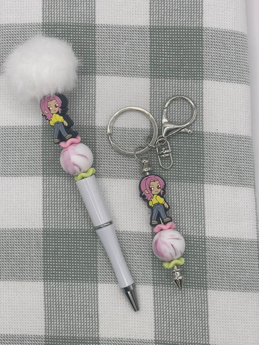 Kpop Pen& Keychain Bundle 6
