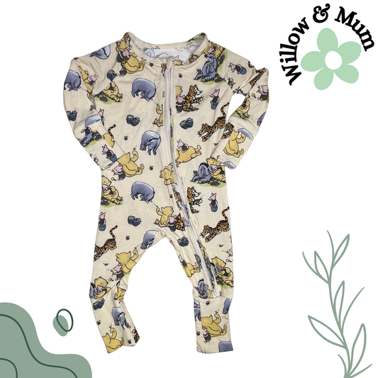 Adventures Of Pooh Organic Growsuit