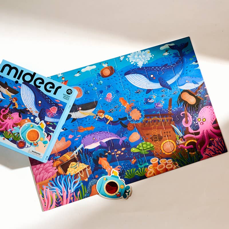 Mideer Mystery Reveal Puzzle - Ocean Secrets