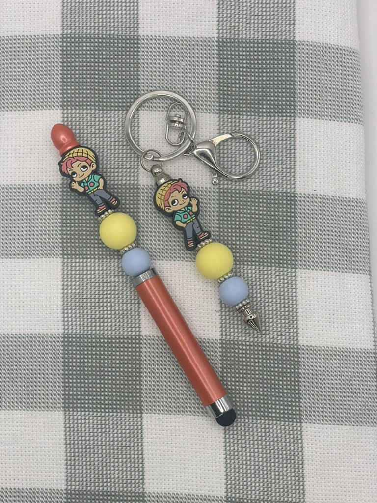 Kpop Pen& Keychain Bundle 4
