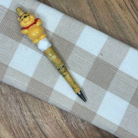 Beaded Pen | Pooh Bear