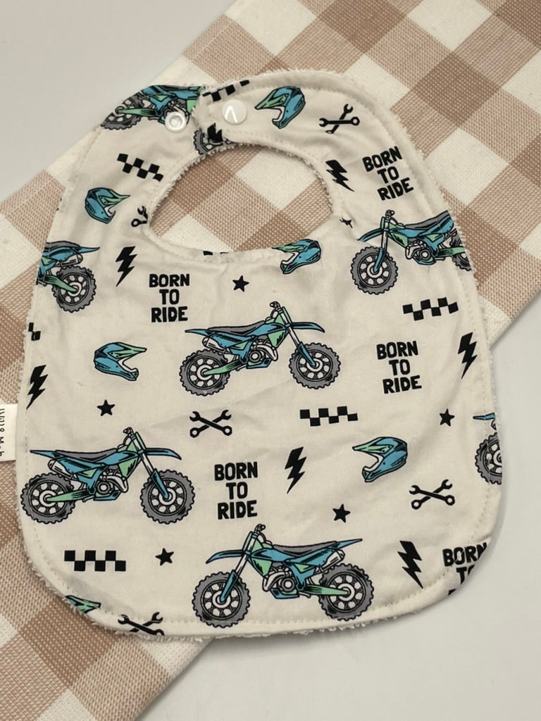 Baby Bib | Born to Ride