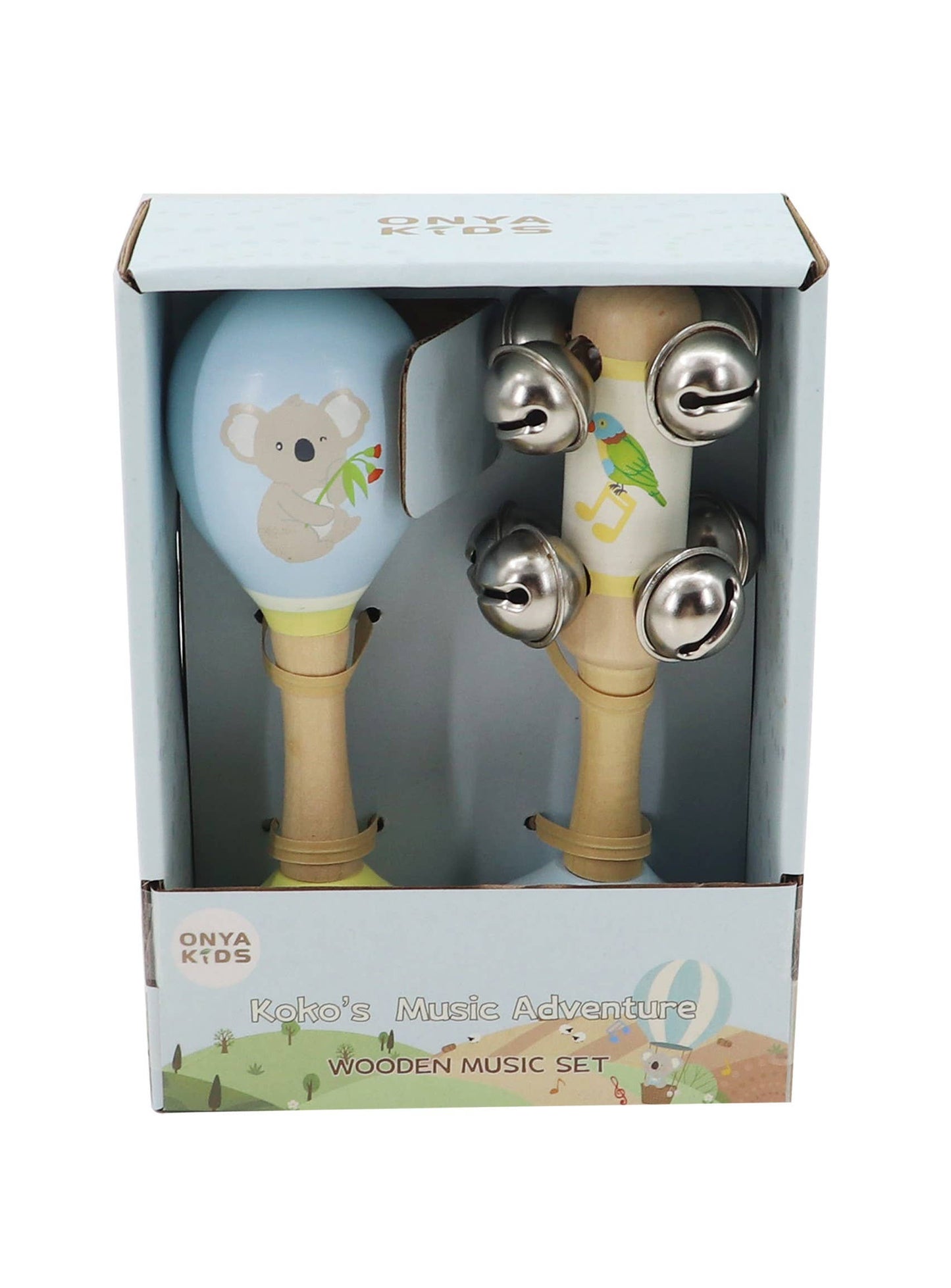 Onya Kids KoKo's Music Adventure  2 pcs Set-Rainbow Lorikeet