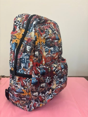 Cars School Bag