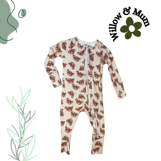 Teddy Bears Organic Growsuit