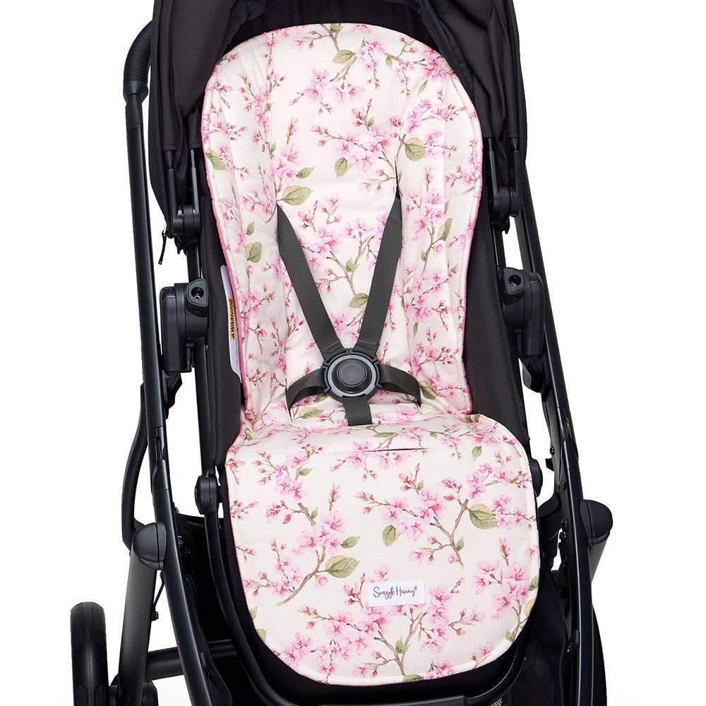 Cherry Blossom Universal Organic Pram Liner