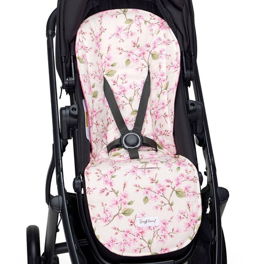 Cherry Blossom Universal Organic Pram Liner