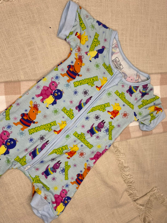 The Backyarddigans Romper | 6-12m