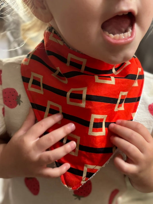 Santas Belt | Baby Bib