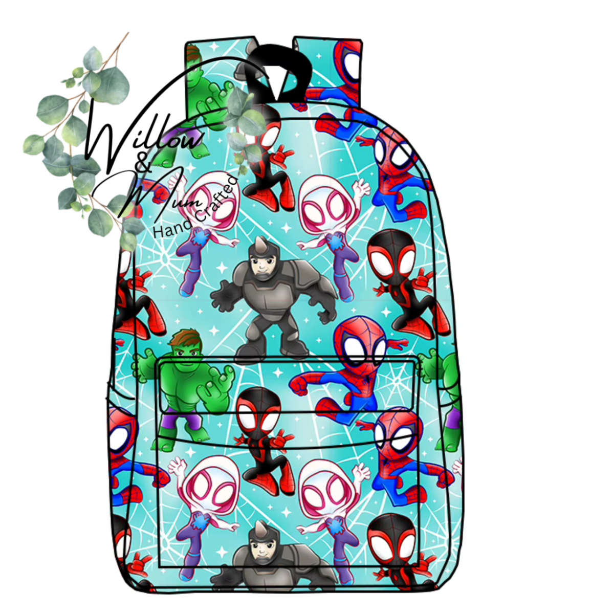 PRE ORDER School Bag | Spidy & Friends