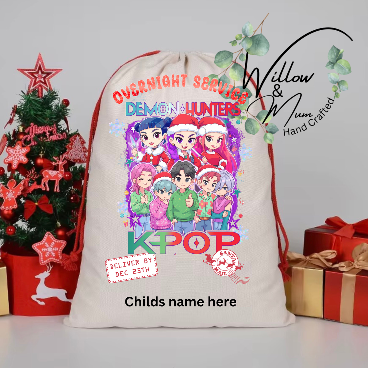 Santa Sack K-pop