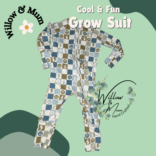 Organic Growsuit  | Baby | Cool & Fun