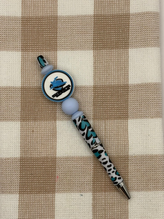Beaded Pen | NRL | Sharks