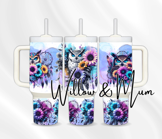 40oz Tumbler | Owls