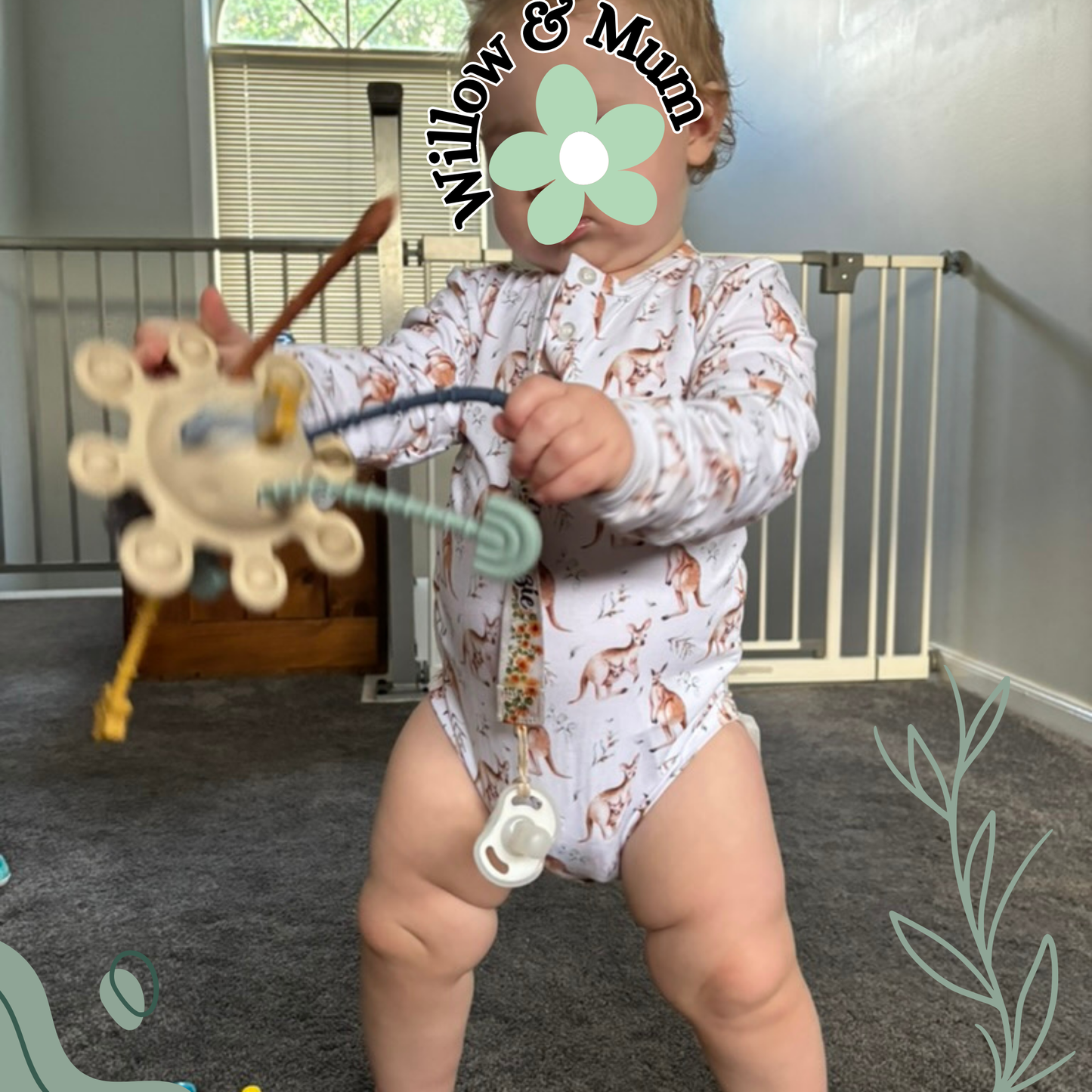 Organic Kangaroo Bodysuit