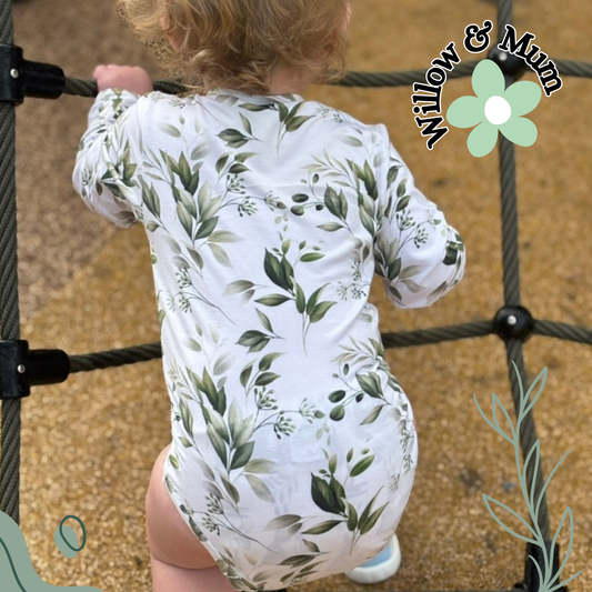 Organic Leaf Bodysuit