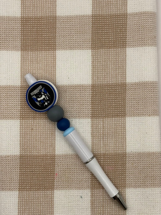 Beaded Pen | NRL | Bulldogs