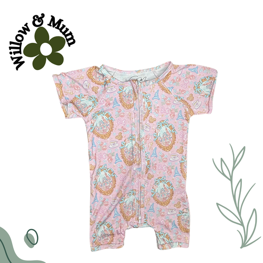 Princess Cart Organic Romper