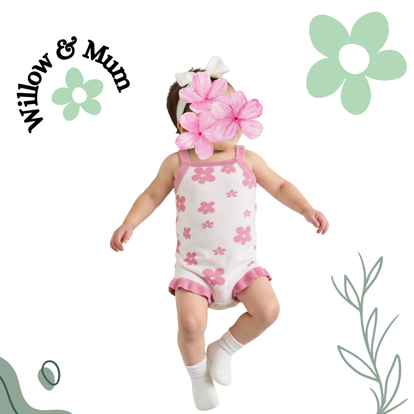 Bella's Flower Romper
