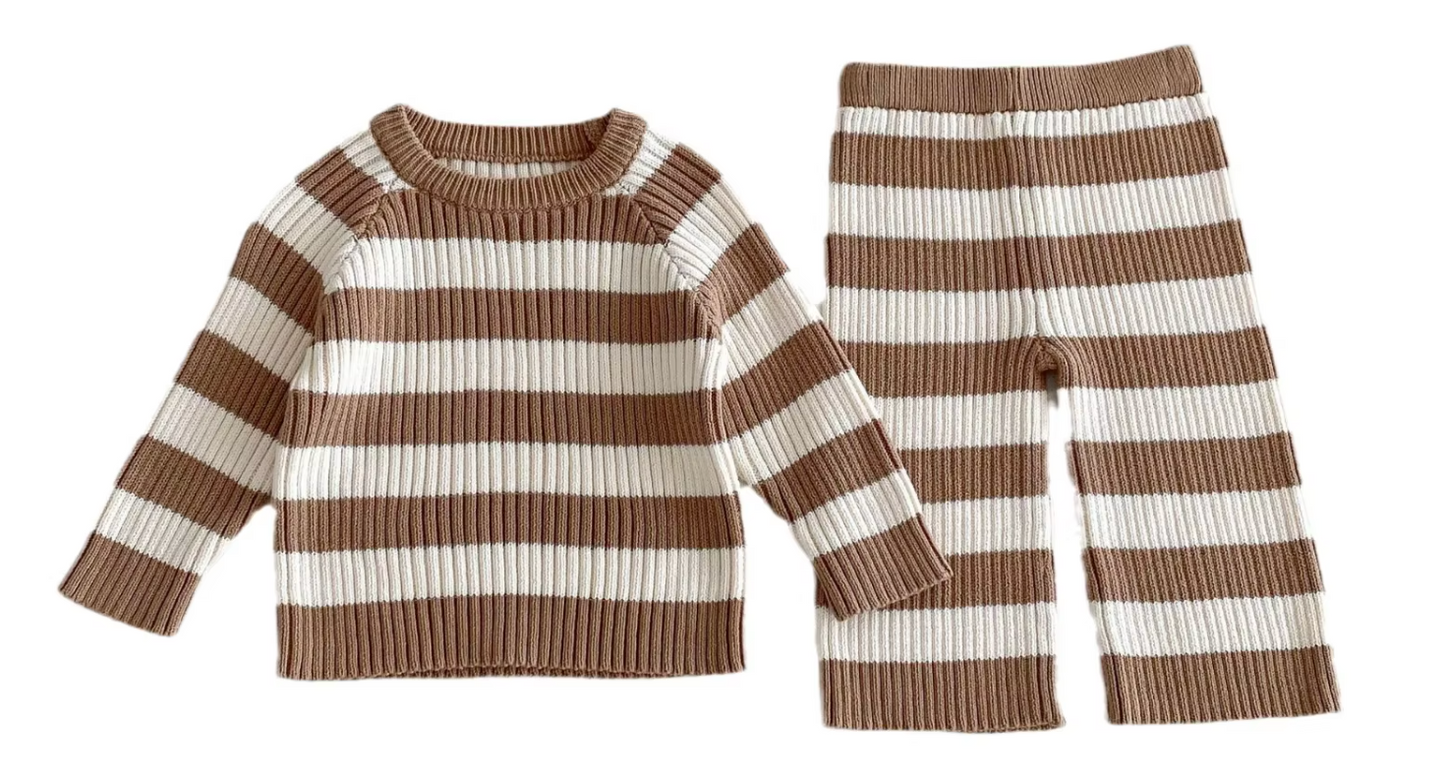 Strips Kids Knit 2pcs set