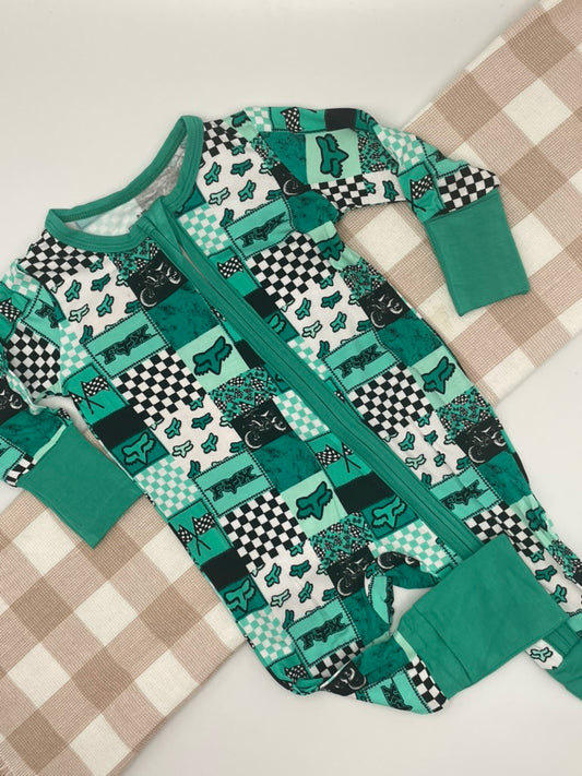 Fox Organic Bamboo Growsuit