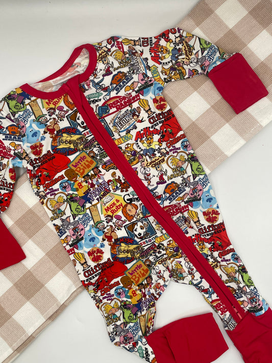 90's MashupOrganic Bamboo Growsuit