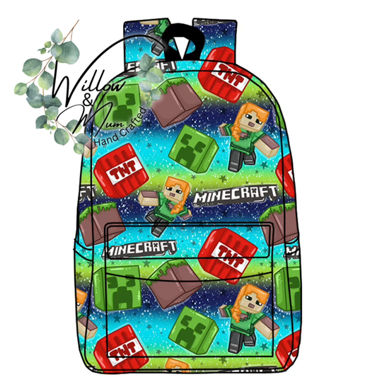 PRE ORDER School Bag | Minecraft