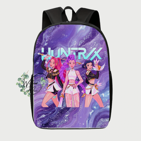 K-pop School Bag | Deep Purple