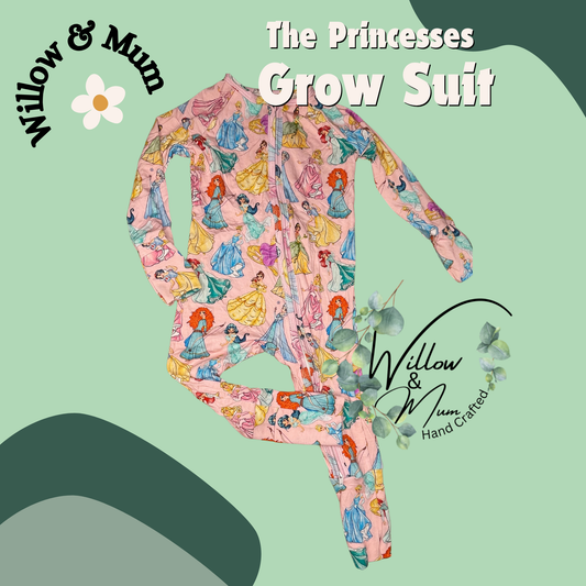 Organic Growsuit  | Baby | The Princesses