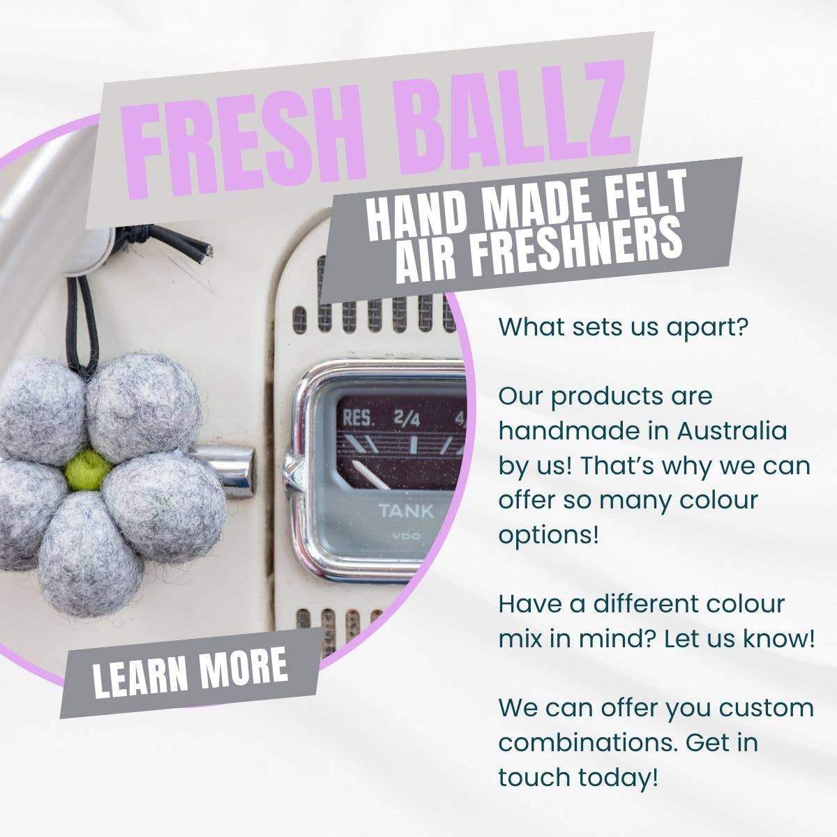Violet Daisy Fresh Ballz