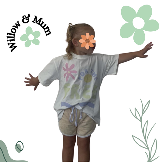 For The Free Flower Tee