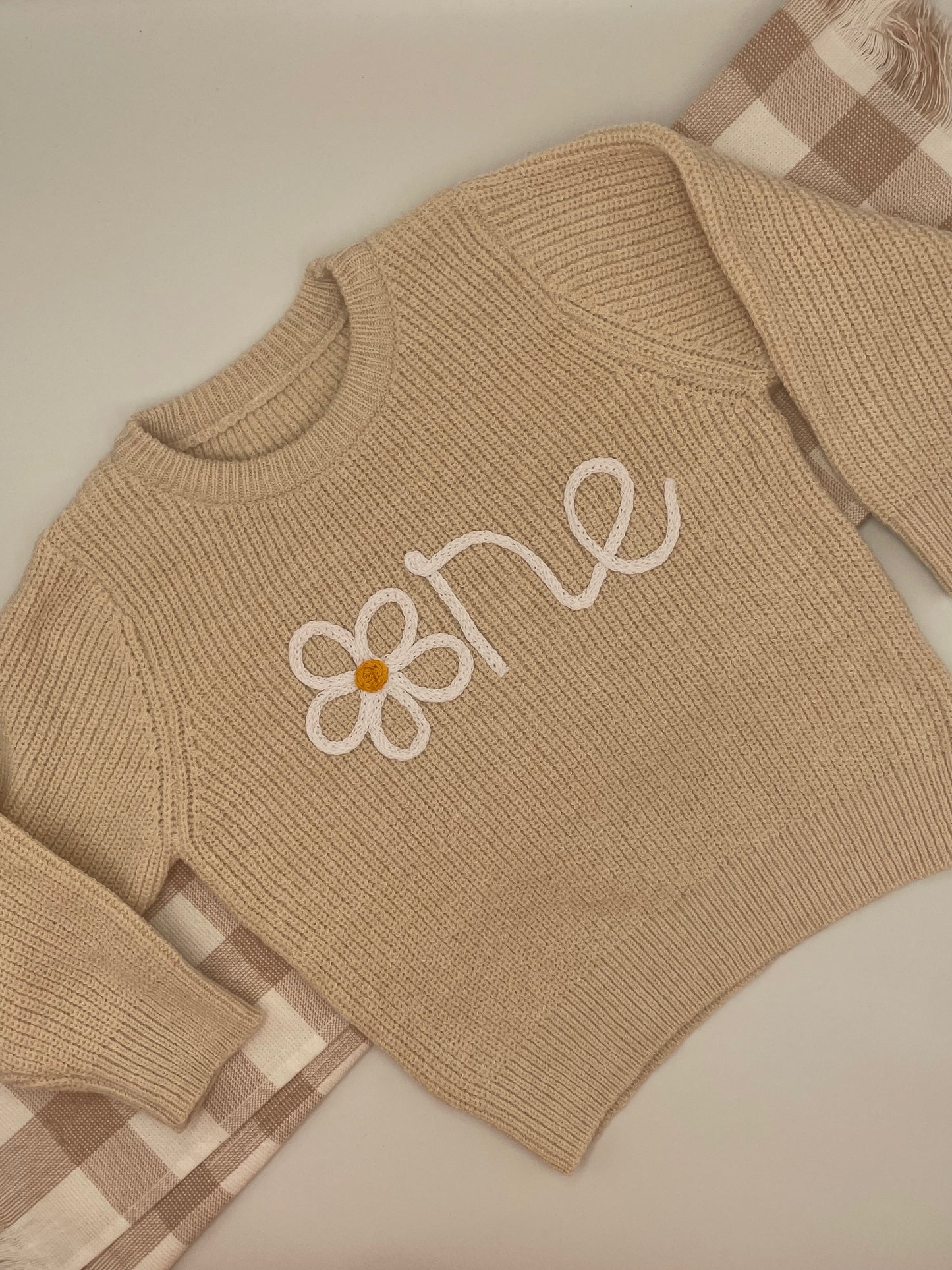 "One" Knit Jumper